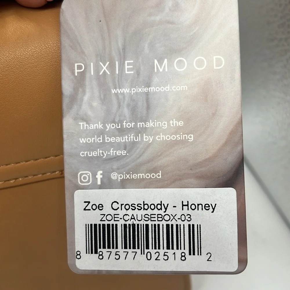 Pixie Mood - Bag Zoe Crossbody - Honey Color NWT